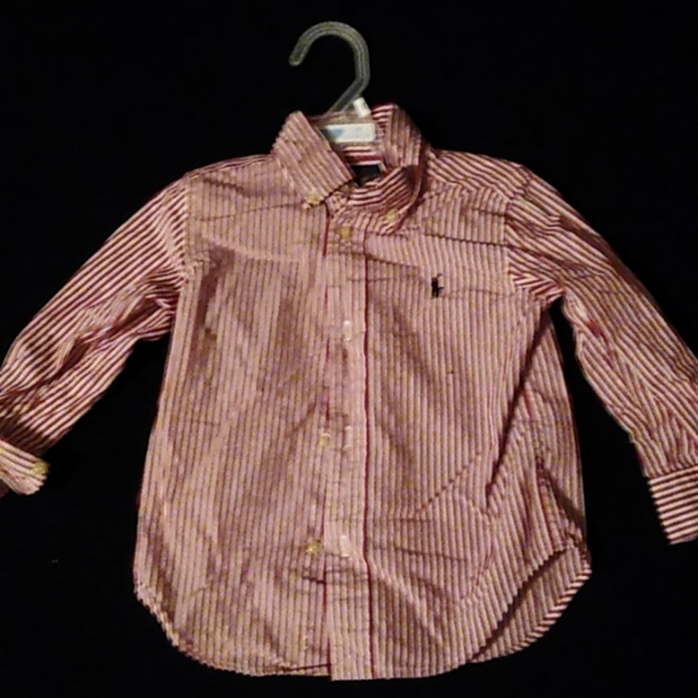 Button up polo shirt size 2t